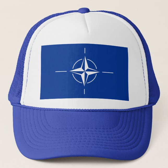 Casquette nato flag North Atlantic Treaty Organization Allia (Devant)