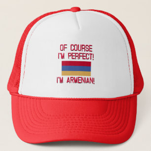Casquette Naturellement je suis parfait, je suis arménien !