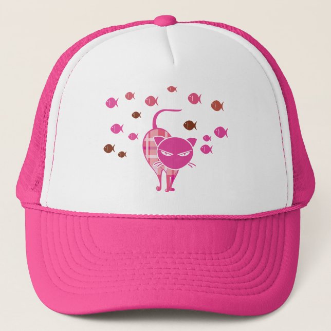 Casquette Naughty Cat (Devant)
