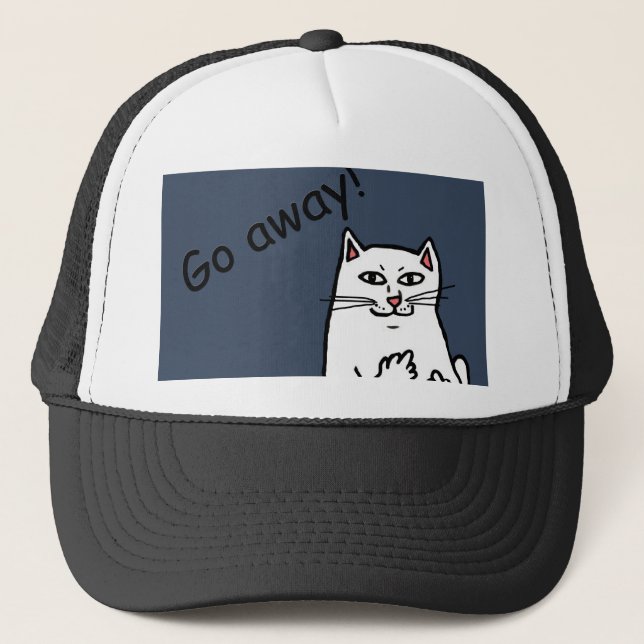 Casquette Naughty Cat (Devant)
