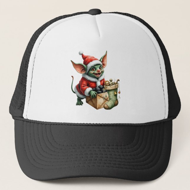 Casquette Naughty List Delivery: The Goblin Clause Chronicle (Devant)
