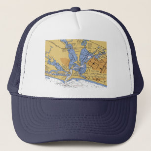 Casquette nautique de diagramme de port de Venise,