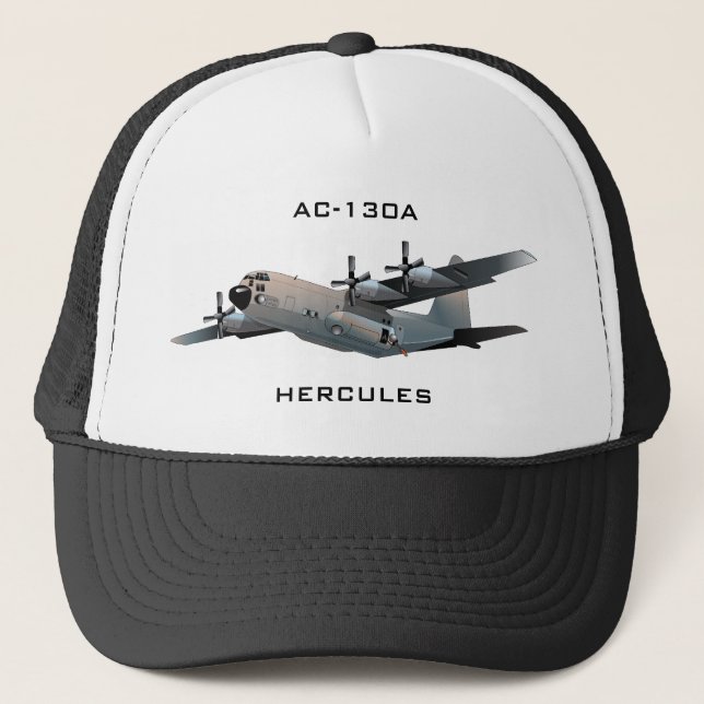 CASQUETTE NAVIRE D'HERCULES AC-130A (Devant)