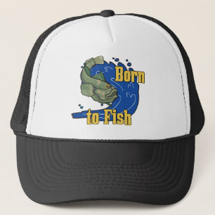 Casquette Né à Fish Fishing TShirt