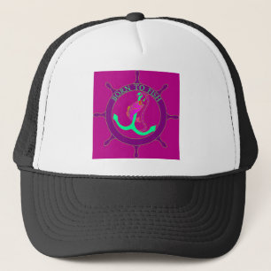 Casquette Né à la pêche