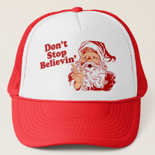 Casquette Ne cessez pas de croire Noël