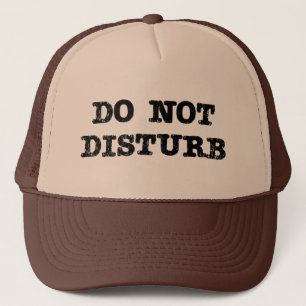 Casquette Ne dérangez pas
