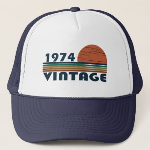 Casquette Né en 1974 vintage 49ème anniversaire