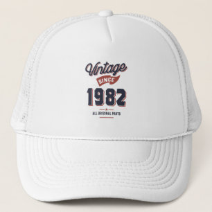 Casquette Né en 1982 Anniversaire