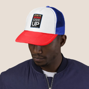 Casquette Ne jamais abandonner ne jamais abandonner le devis
