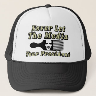 Casquette Ne laissez jamais les médias sélectionnent votre