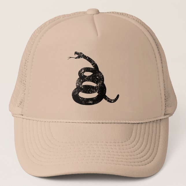 Casquette Ne marchez pas sur moi (Devant)