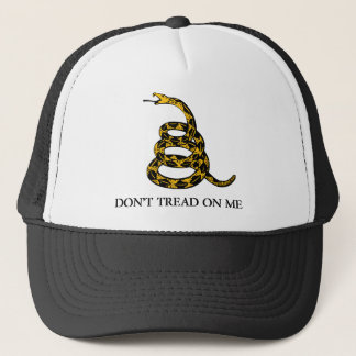 Casquette ne marchez pas sur moi - le libertaire de drapeau