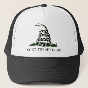 Casquette Ne marchez pas sur moi, thé de drapeau de Gadsden