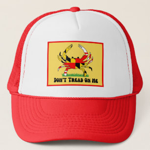 Casquette Ne me touchez pas - Crabe du pavillon MD - Chapeau
