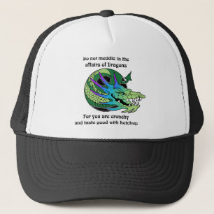Casquette Ne mêlez pas dans les affaires des dragons