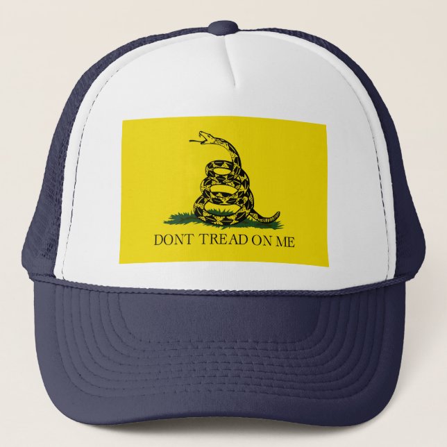 Casquette Ne pas taper sur le drapeau de Me Gadsden (Devant)
