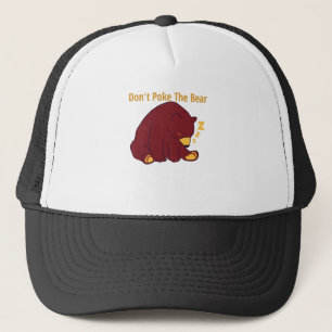 Casquette Ne poke pas l'ours - papa ours design