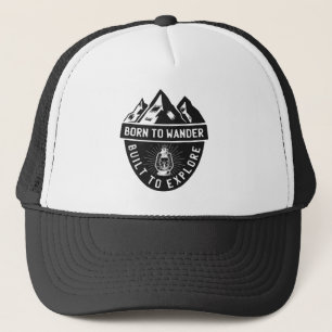 Casquette Né pour errer
