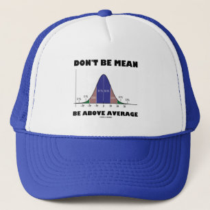 Casquette Ne soyez pas moyennes d'être au-dessus de la moye
