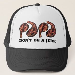 Casquette Ne soyez pas un Jerk Jamaïcain Jerk pattes de poul