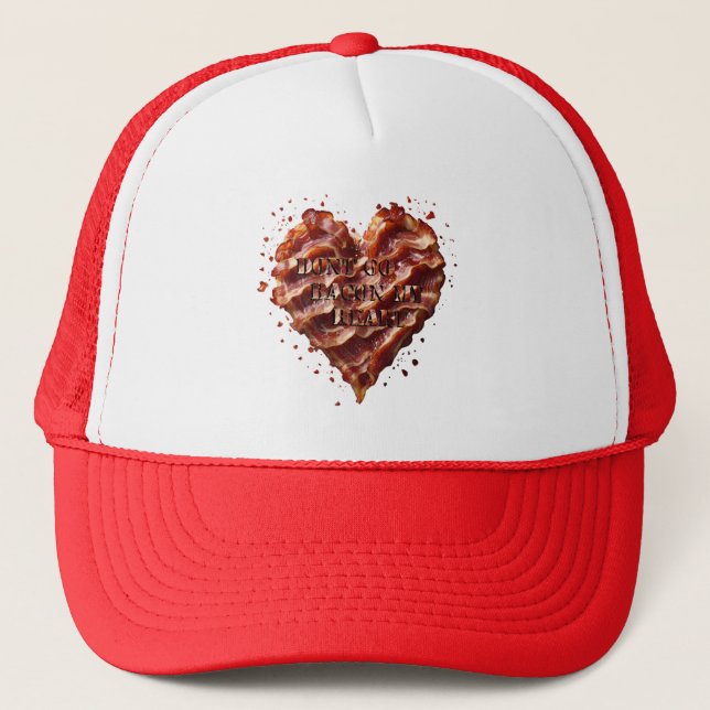 Casquette Ne Va Pas Bacon Mon Coeur, Drôle (Devant)