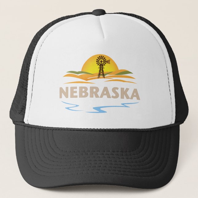 Casquette Nebraska États-Unis d'Amérique (Devant)