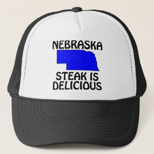 Casquette Nebraska - Le steak est délicieux