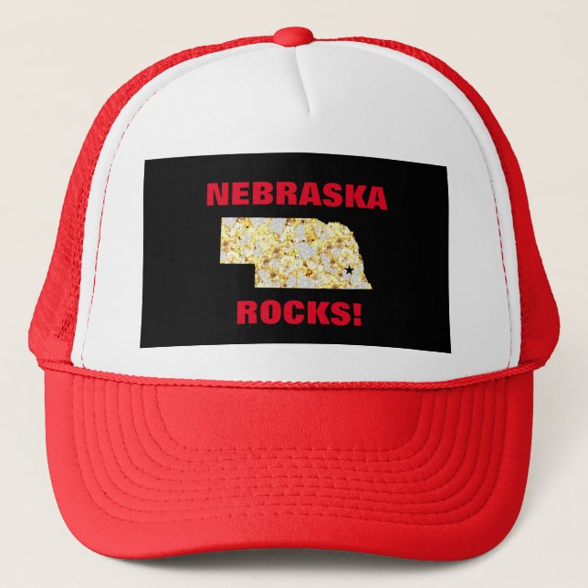 CASQUETTE NEBRASKA ROCKS (Devant)