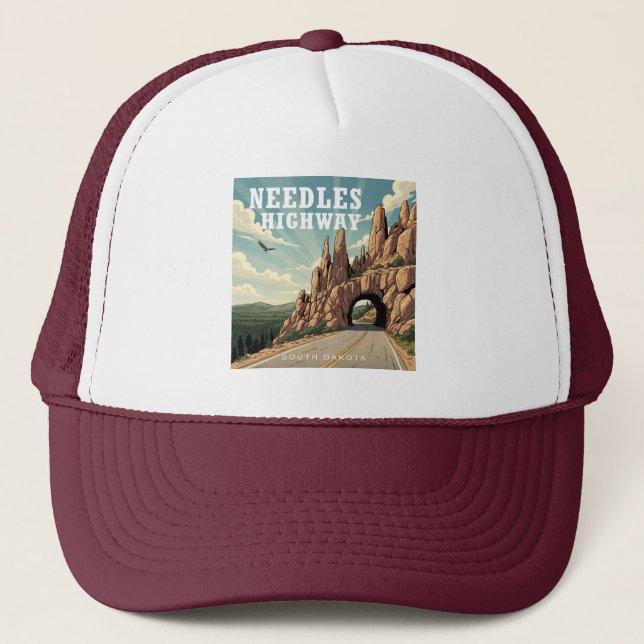 Casquette Needles Highway South Dakota Eagle (Devant)