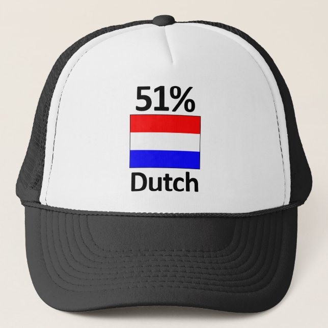 Casquette Néerlandais de 51% (Devant)