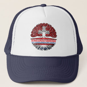 Casquette Néerlandais Suisse Suisse Arbre