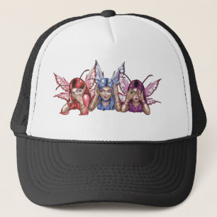 Casquette N'entendez, parlez, voyez l'aucun mal