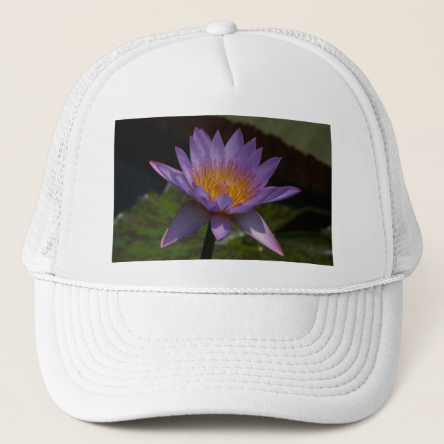Casquette Nénuphar de Lotus violet (Devant)