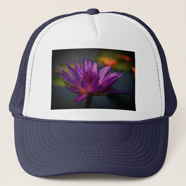 Casquette Nénuphar violet (Devant)