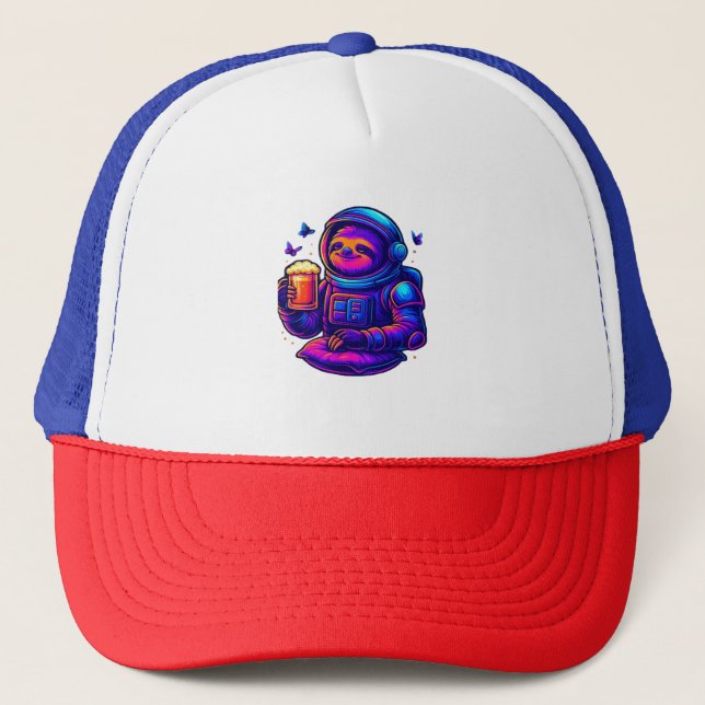 Casquette Neon Sloth � Don�t Hurry Essential T-Shirt (Devant)