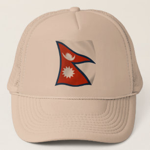 Casquette Nepal Flag Hat