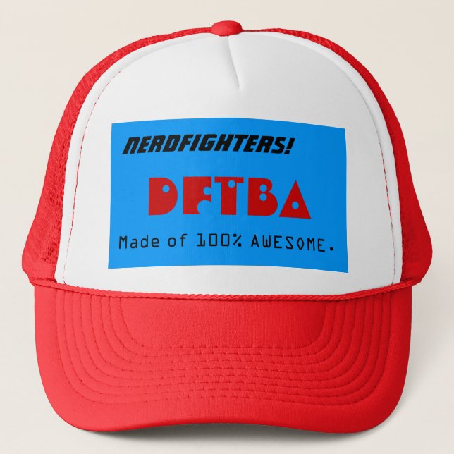 Casquette Nerdfighters ! , DFTBA, fait en 100% (Devant)