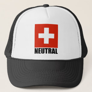 Casquette NEUTRE (de drapeau suisse)