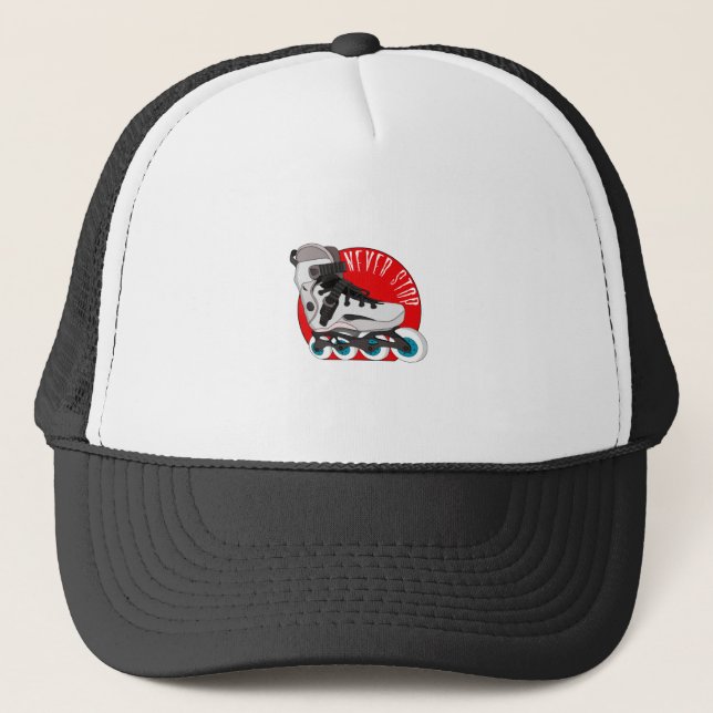 Casquette Never Stop (Devant)