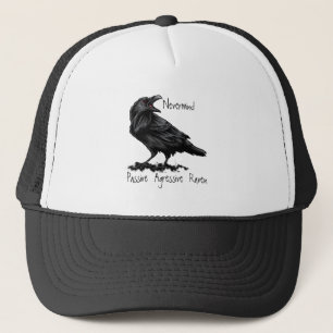 Casquette Nevermind Passive Agressive Edgar Allan Poe Raven
