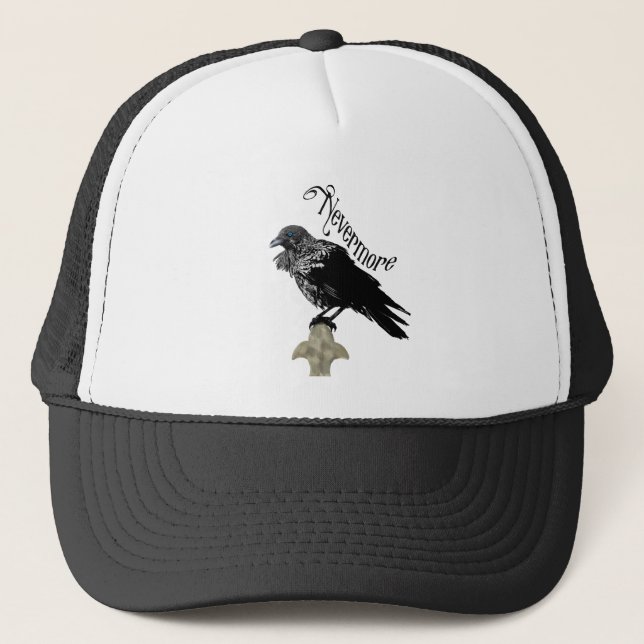 Casquette Nevermore Raven (Devant)