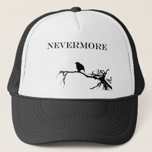 Casquette Nevermore Raven Poem Edgar Allan Poe Design