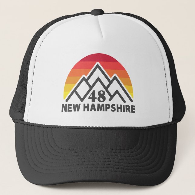 Casquette New Hampshire 48 Retro Mountain (Devant)