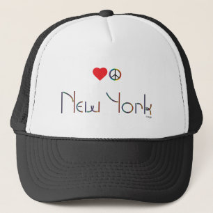 Casquette NEW YORK, Amour et Paix, Cool
