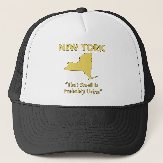 Casquette New York - Cette odeur est probablement de l'urine (Devant)