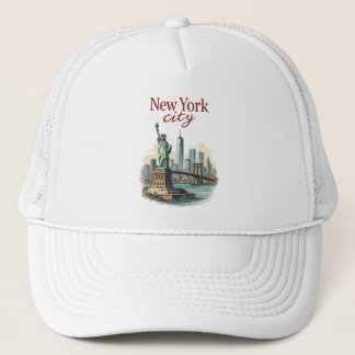 Casquette New York City – Iconic Statue & Skyline Hat
