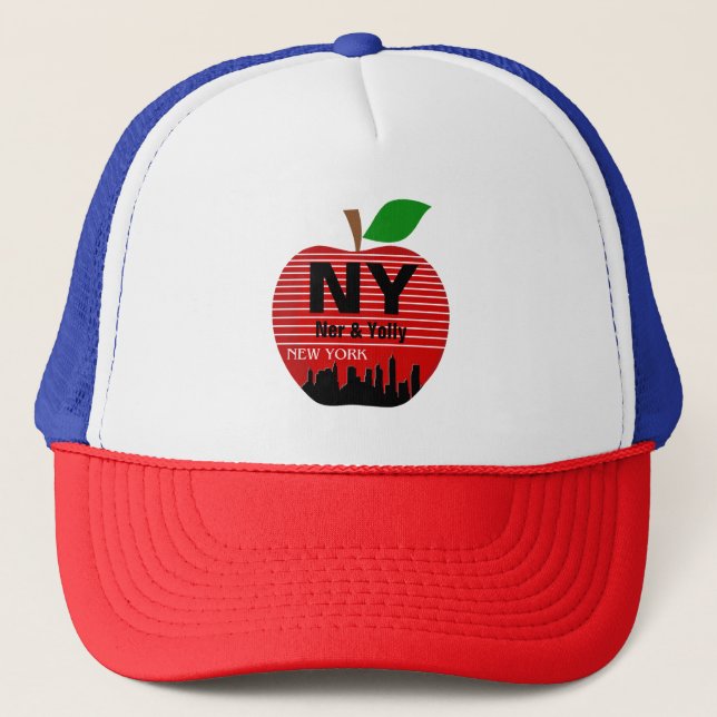 Casquette New York Custom Noms La Grosse Pomme (Devant)