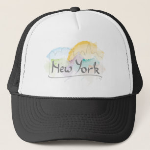 Casquette New York Skyline "Je t'aime" avec coeur