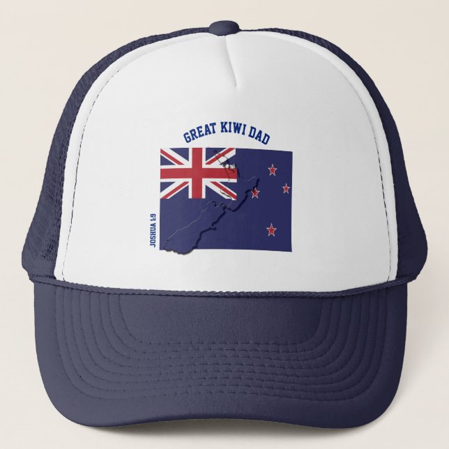 Casquette New Zealand KIWI DAD (Devant)